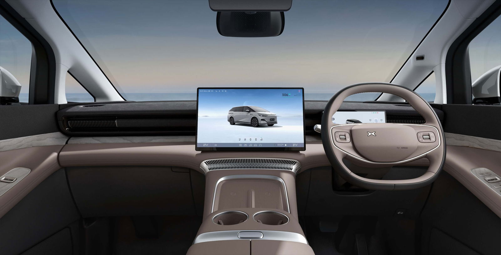 Interior del Xpeng X9
