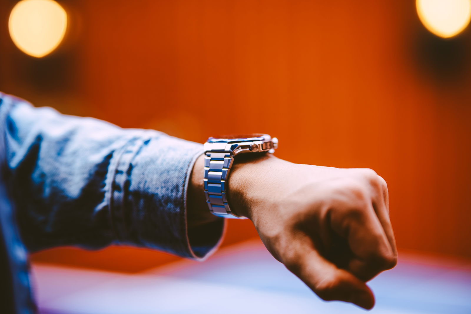 Lateral y botones del HUAWEI Watch Ultimate 2