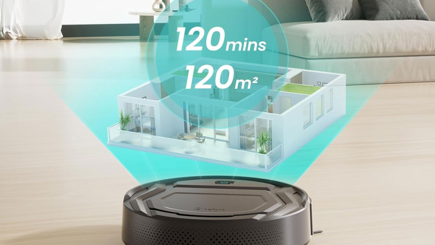 Te recomiendo este robot aspirador económico ahora que está por menos de 100 euros: "Es muy buen aspirador, es bajo y entra en cualquier parte"