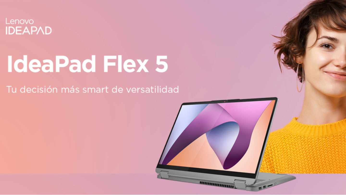 El portátil convertible más versátil hunde su precio: pantalla táctil de 14 pulgadas y bisagra 360°, para trabajar en cualquier posición