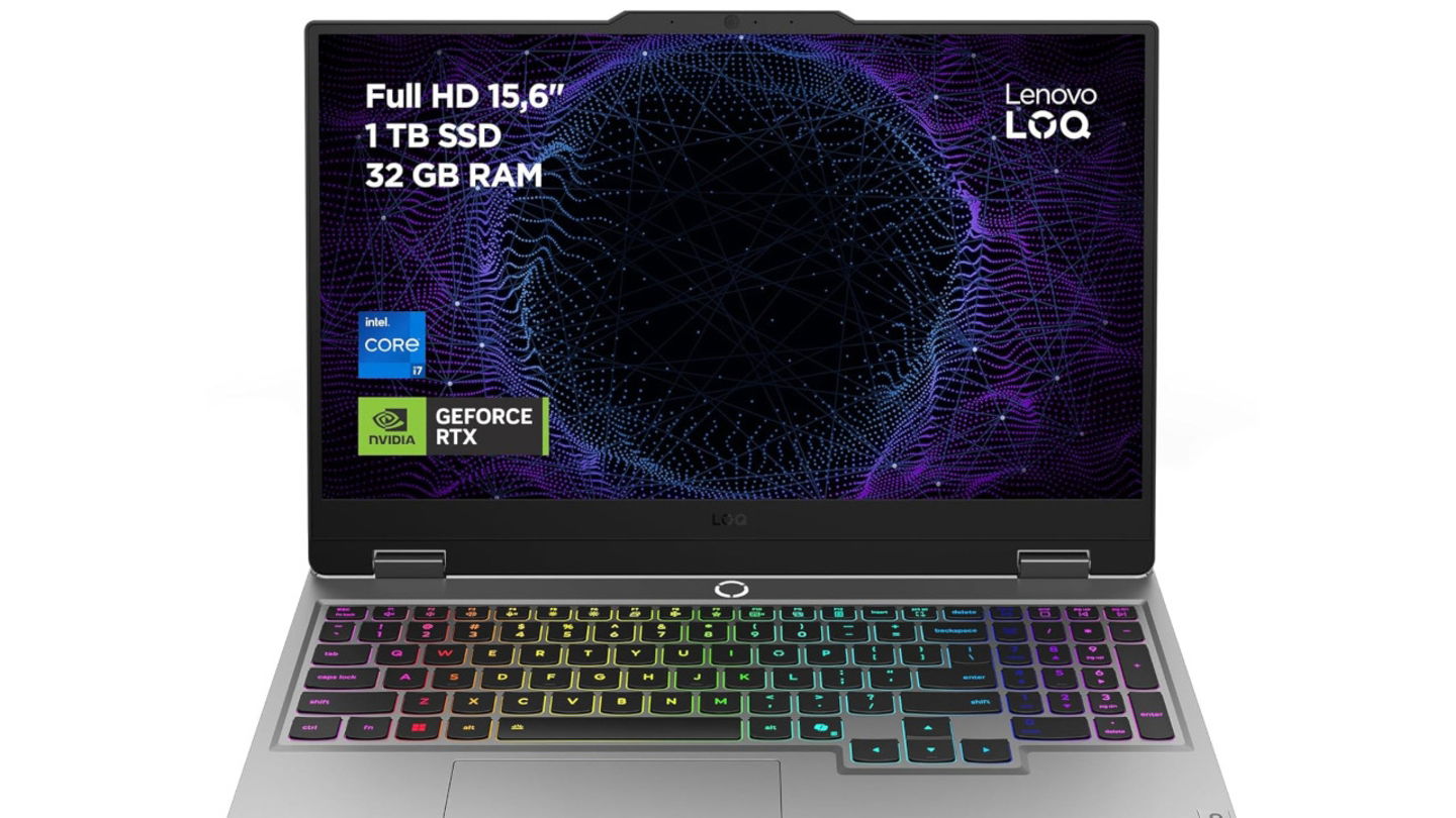 Gaming 1080p al máximo y la multitarea que quieras con este Lenovo LOQ Gen 10 en oferta, que monta una GeForce RTX 5060