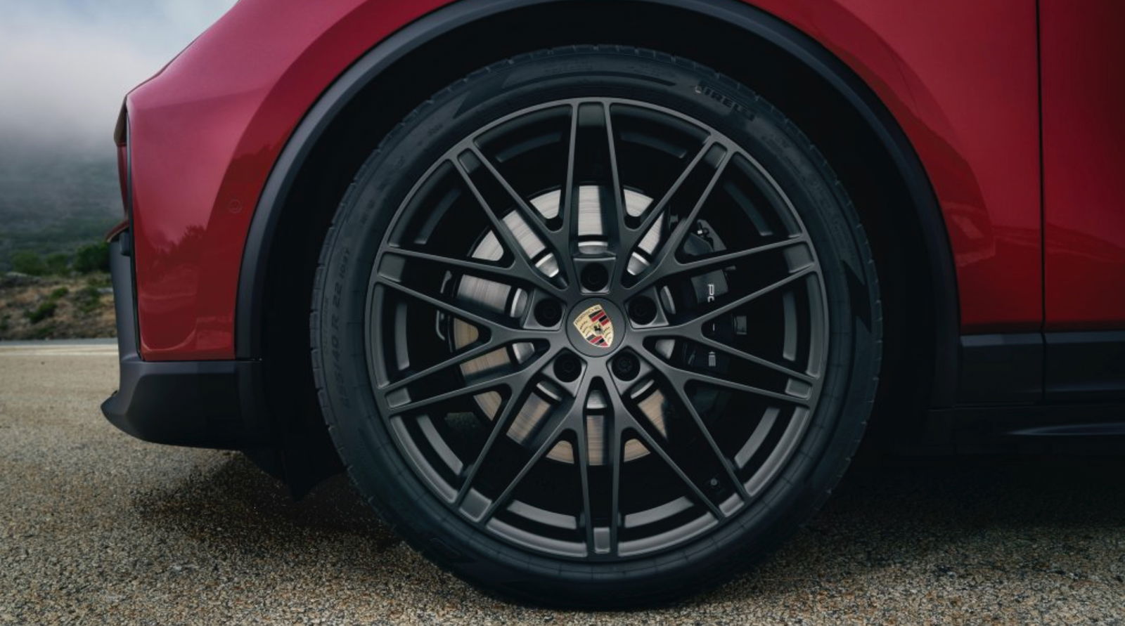 Llantas del Porsche Macan GTS eléctrico