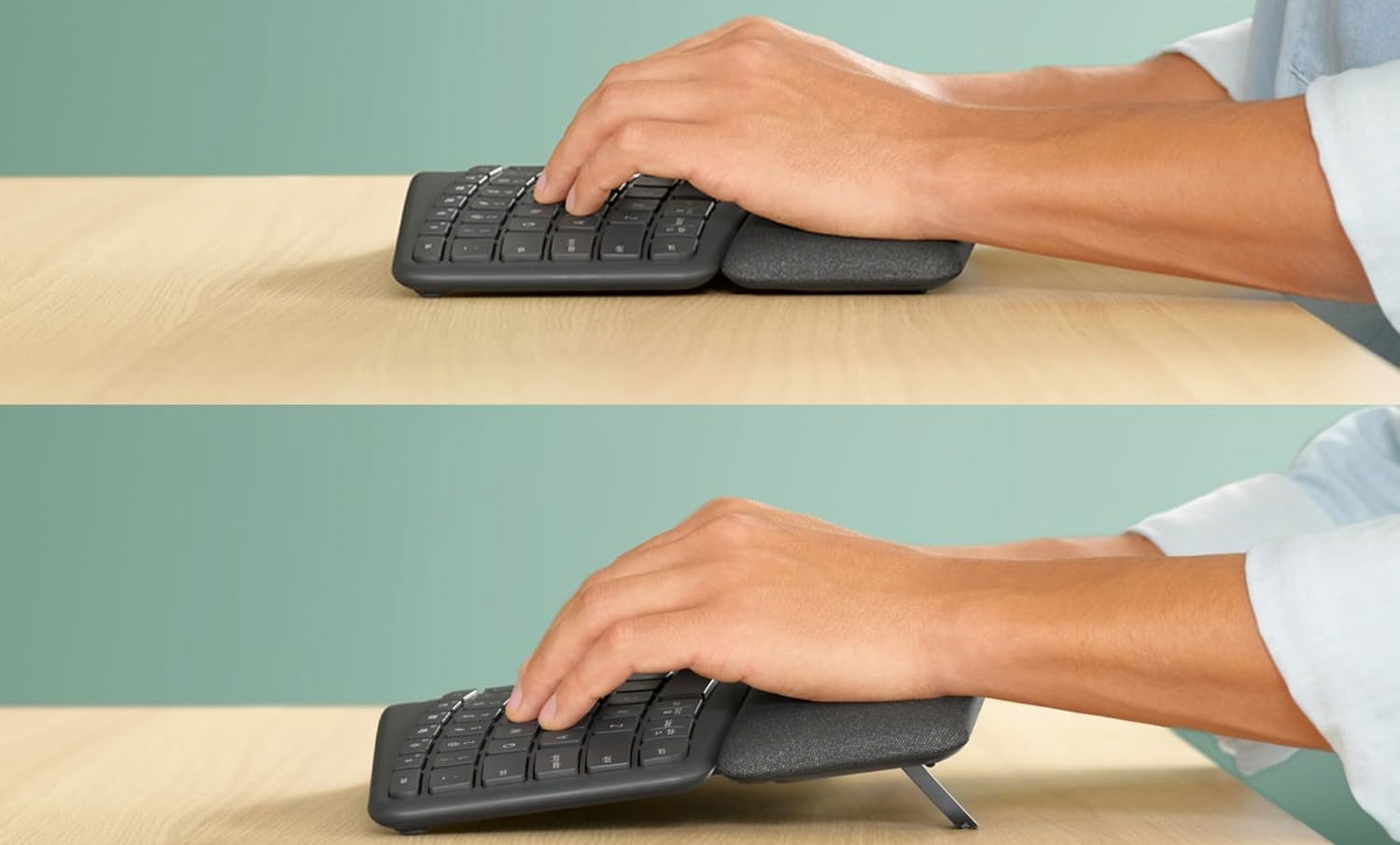 Logitech ERGO K860 altura
