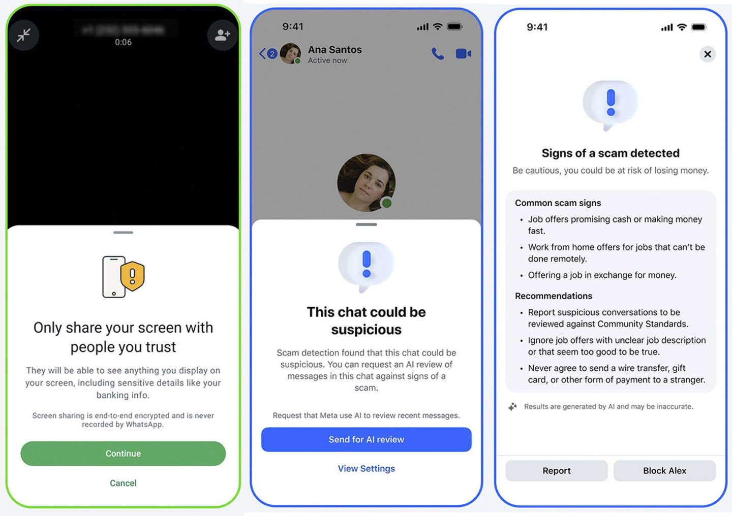 Meta estrena nuevas funciones de seguridad en todas sus plataformas sociales
