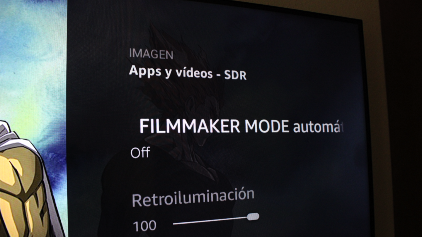 Modo FILMMAKER en Xiaomi TV F Pro 75 2026