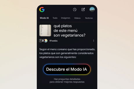 Buscar en Google nunca volverá a ser lo mismo: el Modo IA llega a España Buscar en Google nunca volverá a ser lo mismo: el Modo IA llega a España