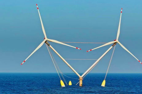 La nueva mega-construcción china será la turbina eólica más grande del mundo. La están preparando a prueba de tifones y flotará en el agua La nueva mega-construcción china será la turbina eólica más grande del mundo. La están preparando a prueba de tifones y flotará en el agua