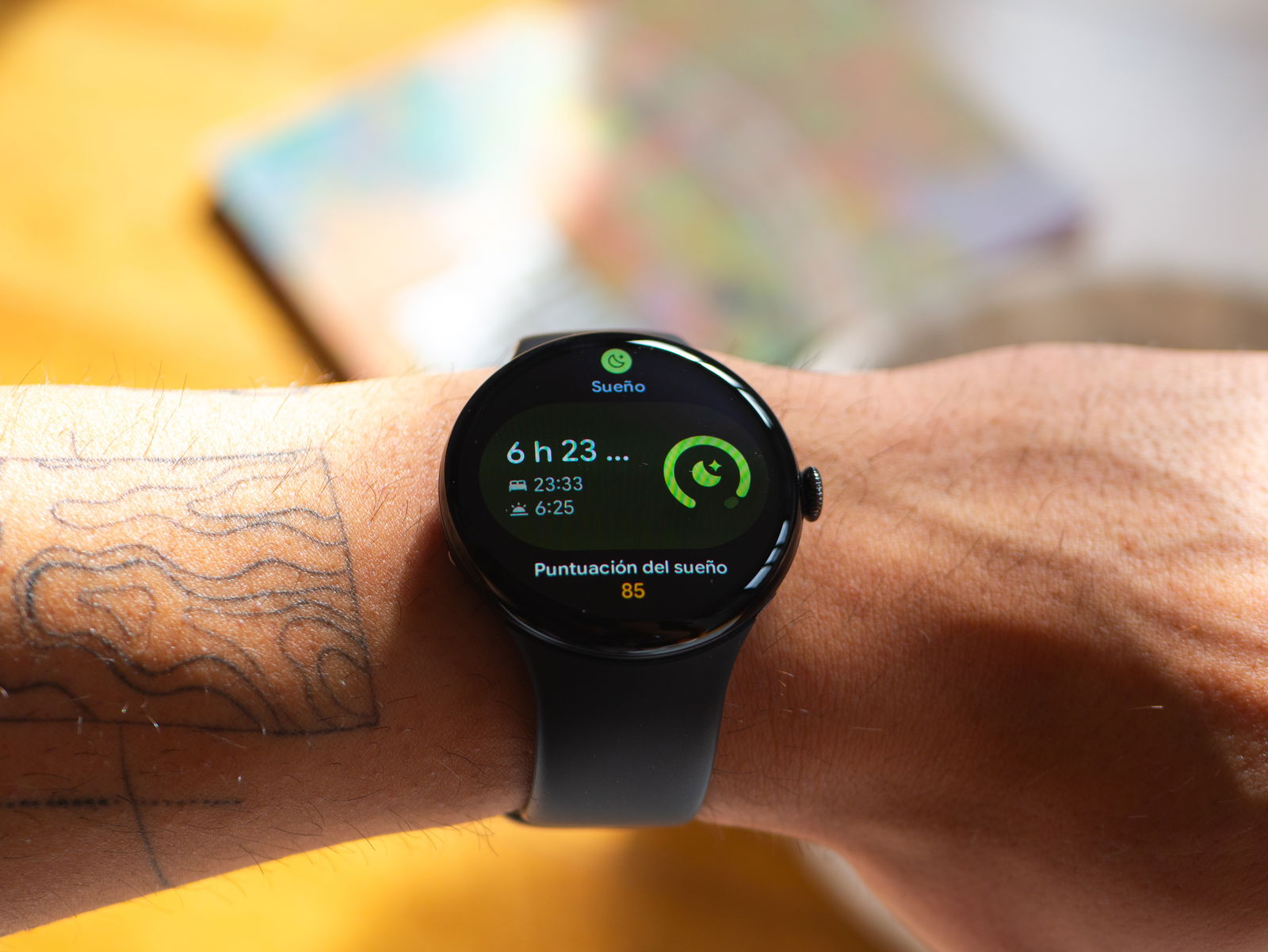 Monitoreo de salud en Pixel Watch 4