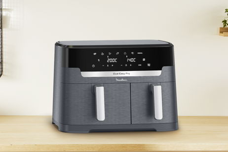 Adelántate al Black Friday con esta rebaja: freidora de aire de 11 litros de Moulinex con 7 programas Adelántate al Black Friday con esta rebaja: freidora de aire de 11 litros de Moulinex con 7 programas