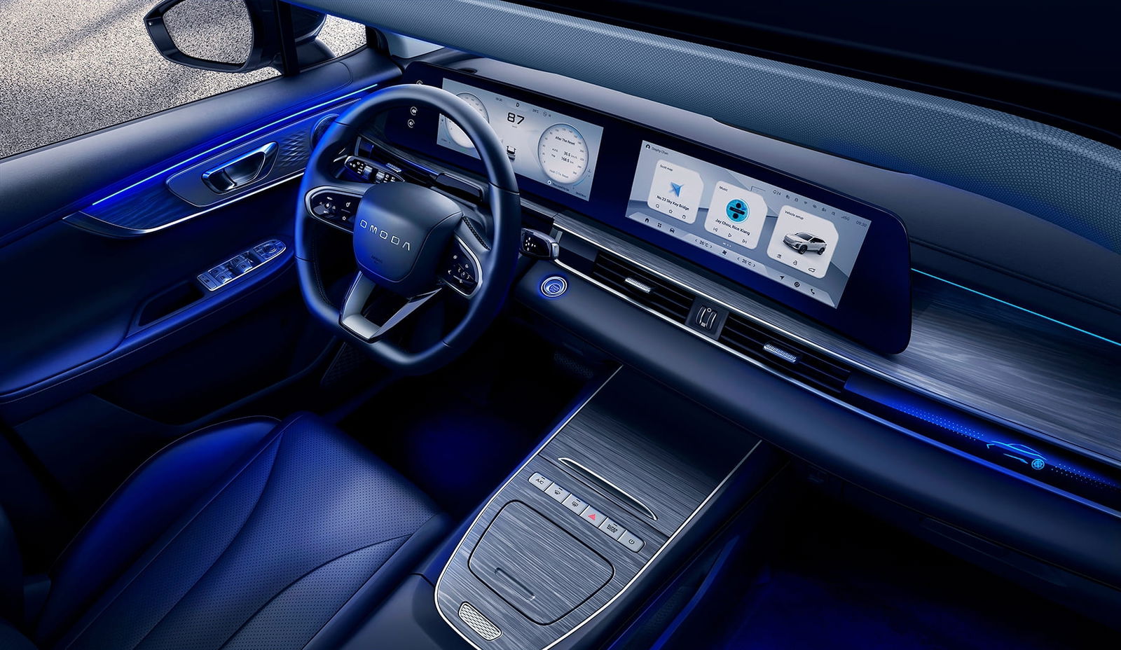 OMODA 5 SHS-H interior