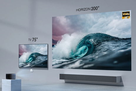 Caída de 290 euros en el XGIMI Horizon, un proyector impresionante que convierte la mejor pared de tu casa en 200 pulgadas de puro cine Caída de 290 euros en el XGIMI Horizon, un proyector impresionante que convierte la mejor pared de tu casa en 200 pulgadas de puro cine