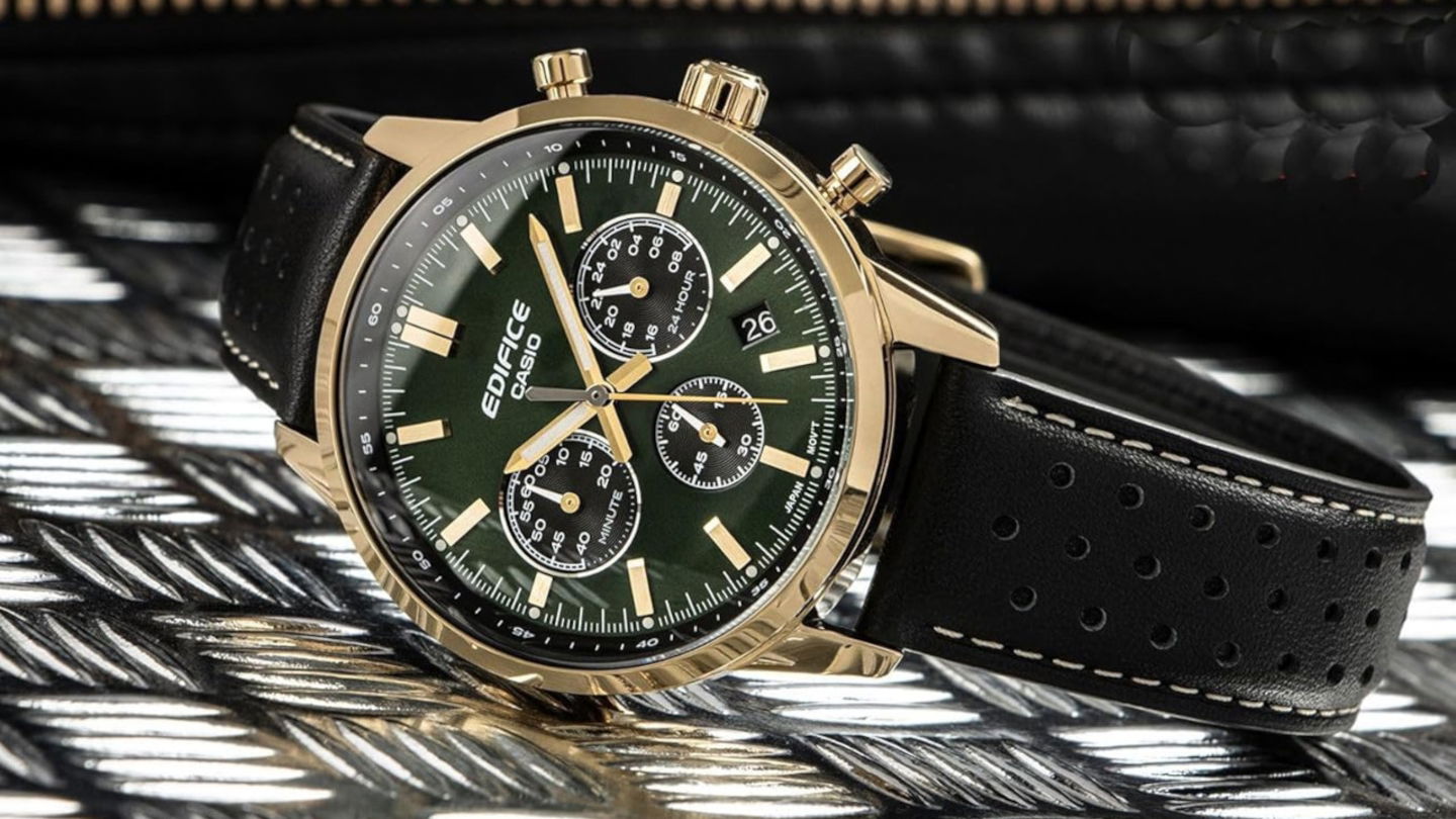 Este precioso reloj Casio Edifice es el cronógrafo deportivo que cuesta mucho menos de lo que esperas