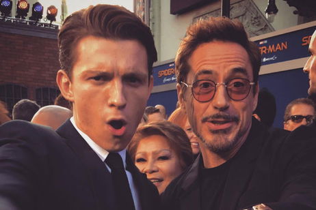 Robert Downey Jr. y Tom Holland colaboran juntos de nuevo, pero no pienses en superhéroes Robert Downey Jr. y Tom Holland colaboran juntos de nuevo, pero no pienses en superhéroes