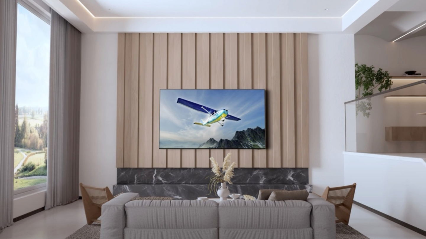 Samsung QN80F colgada
