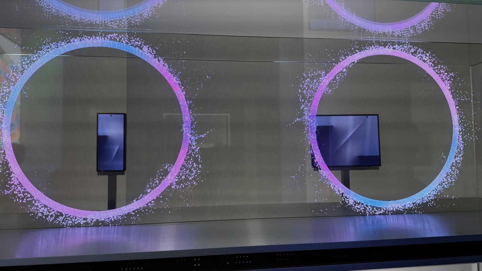 Samsung Trifold feria Corea