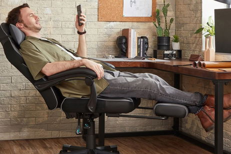 Ergonómica, con soporte lumbar y reposapiés: la silla que te hace sentir bien toda tu jornada hunde su precio Ergonómica, con soporte lumbar y reposapiés: la silla que te hace sentir bien toda tu jornada hunde su precio