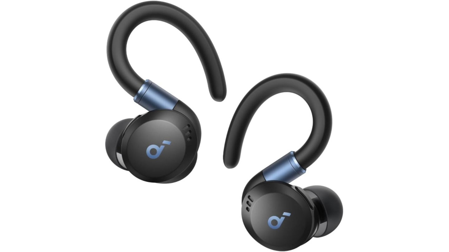 Entrena en serio con los auriculares deportivos que no se caen ni aunque corras a ritmo de récord: ANC, ganchos giratorios y 48 horas de batería por menos de 66 euros