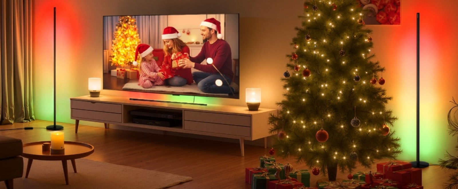 SwitchBot Matter RGBICWW navidad