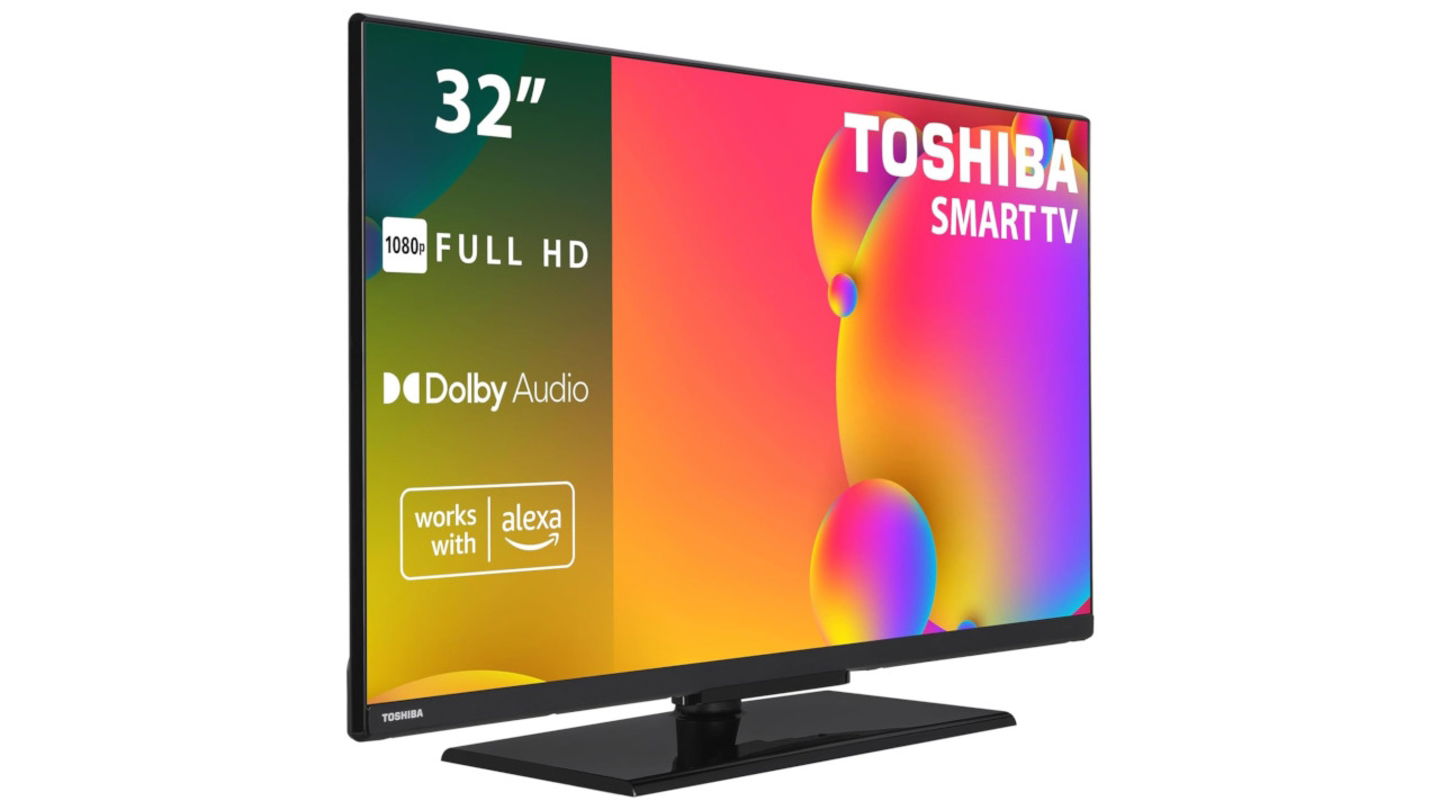 Tu dormitorio, ahora con cine gracias a esta Toshiba Full HD con HDR y control por voz, que está a preciazo