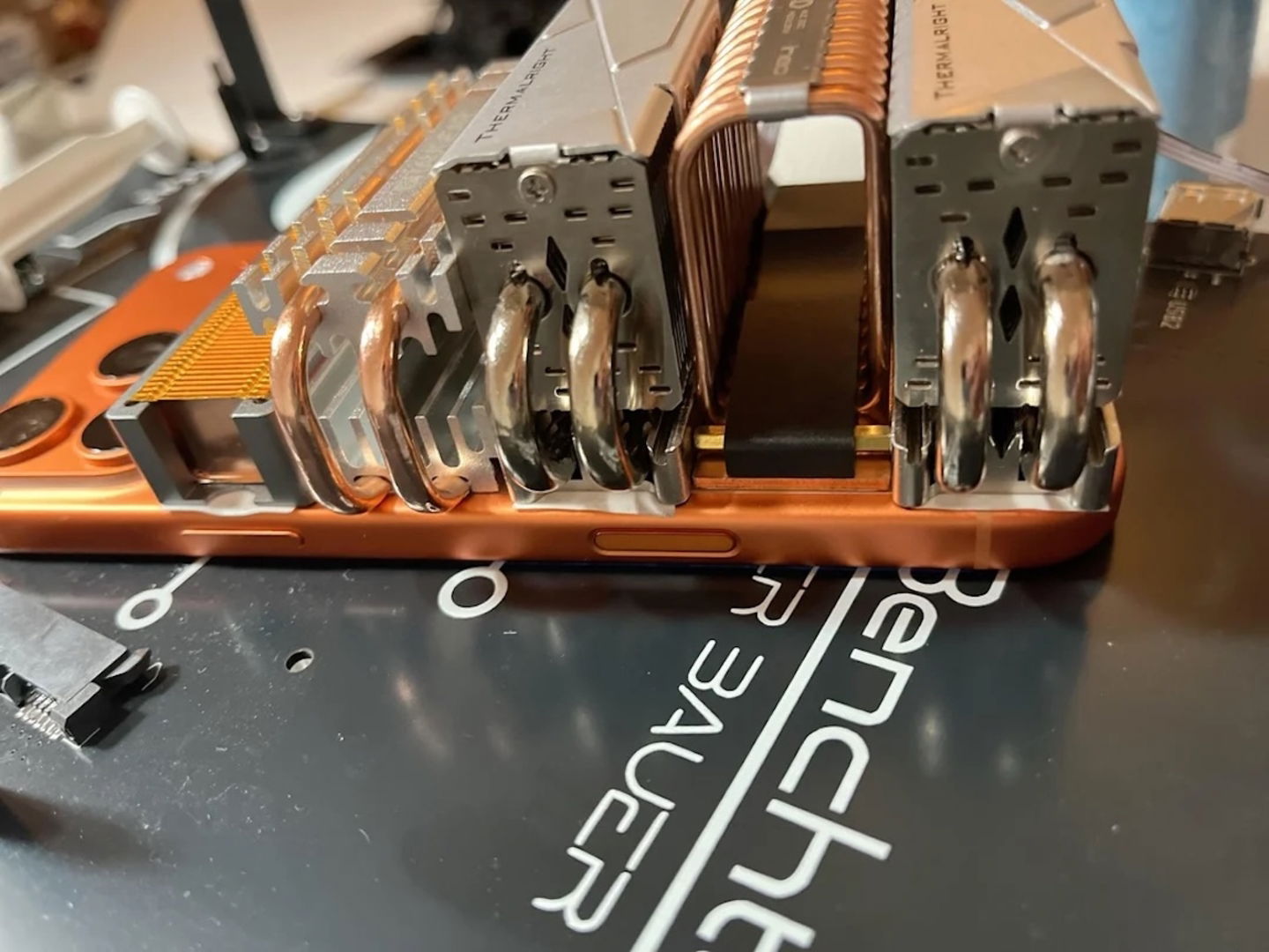 iPhone con disipadores de calor