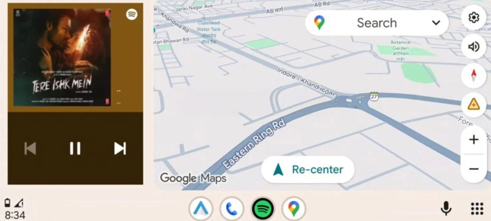 Widgets en Android Auto