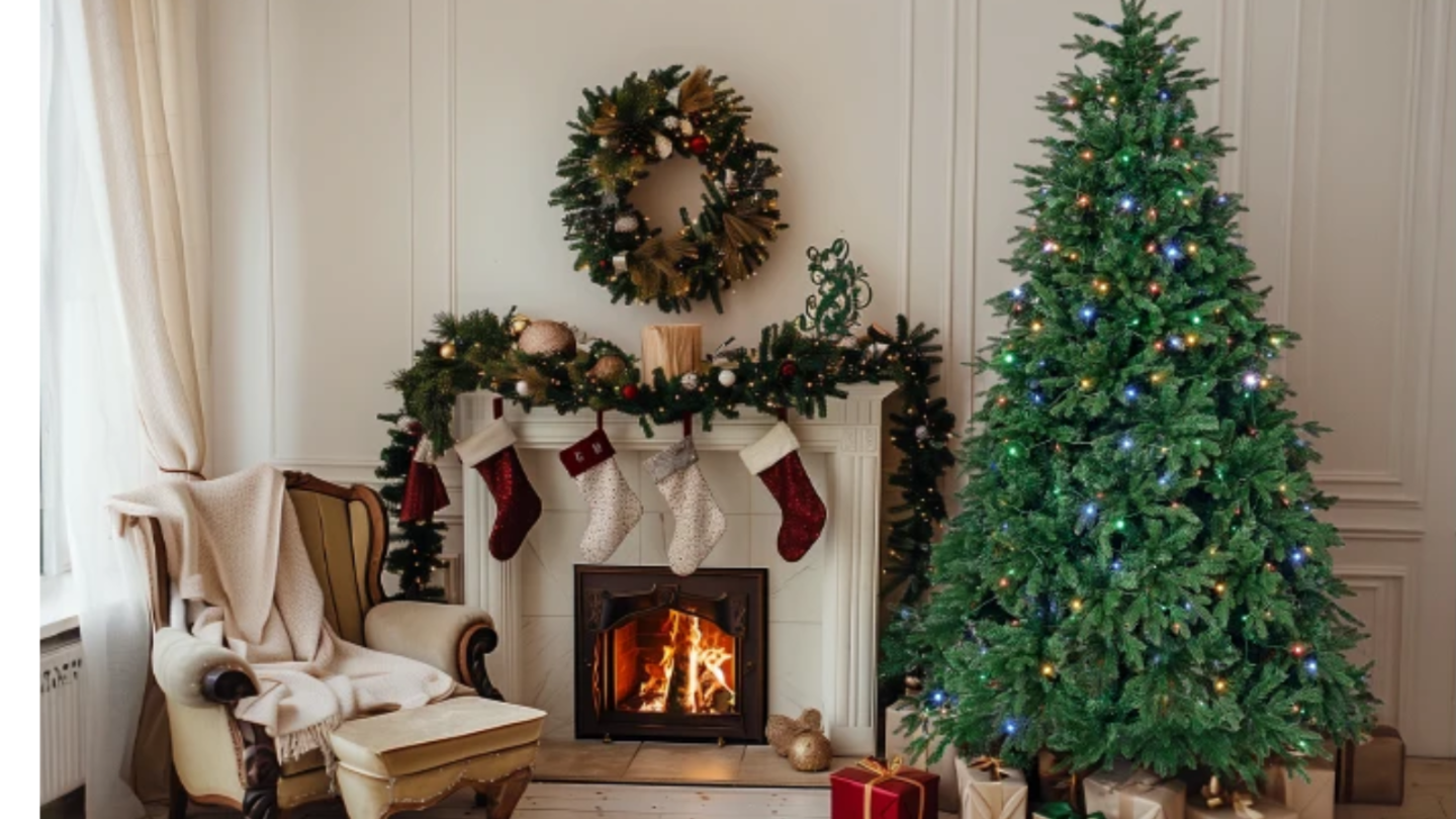 árbol navidad enchufable