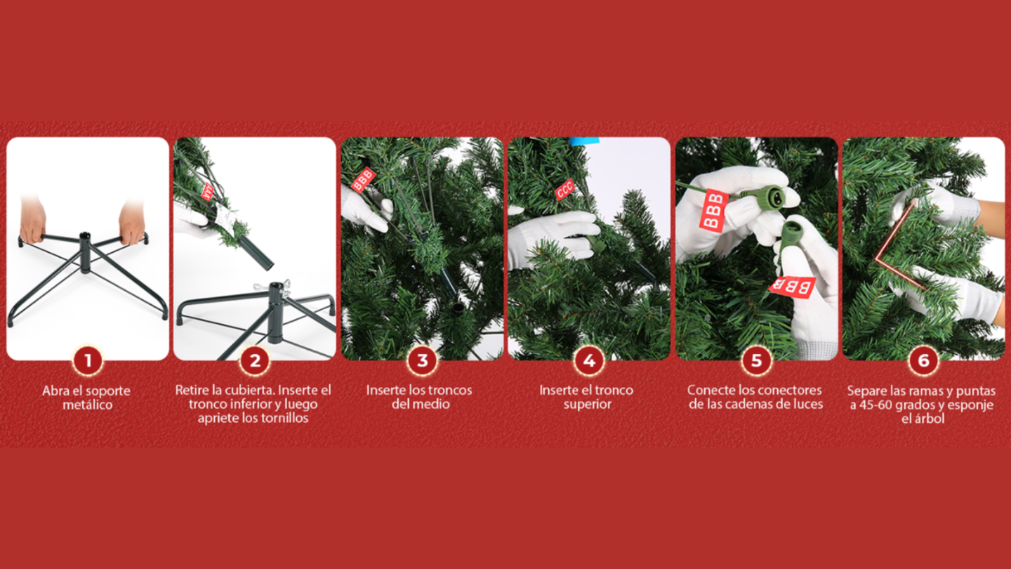 árbol navidad LED 180