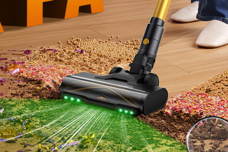 Esta aspiradora sin cables triunfa en Amazon por calidad y precio: solo 129 euros con un cupón limitado Esta aspiradora sin cables triunfa en Amazon por calidad y precio: solo 129 euros con un cupón limitado