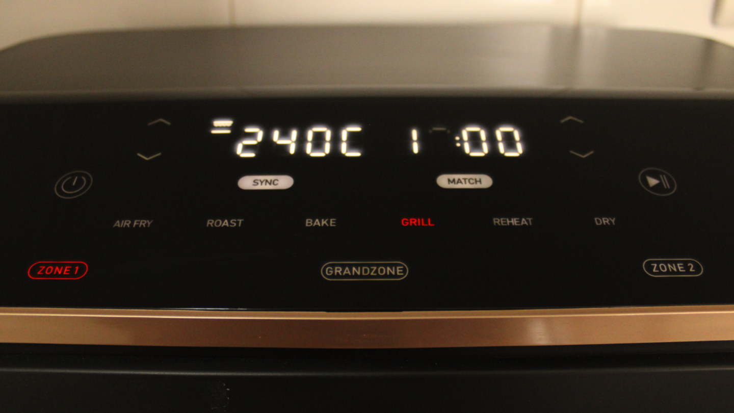 Botones táctiles de la Cosori Dual Blaze Twinfry