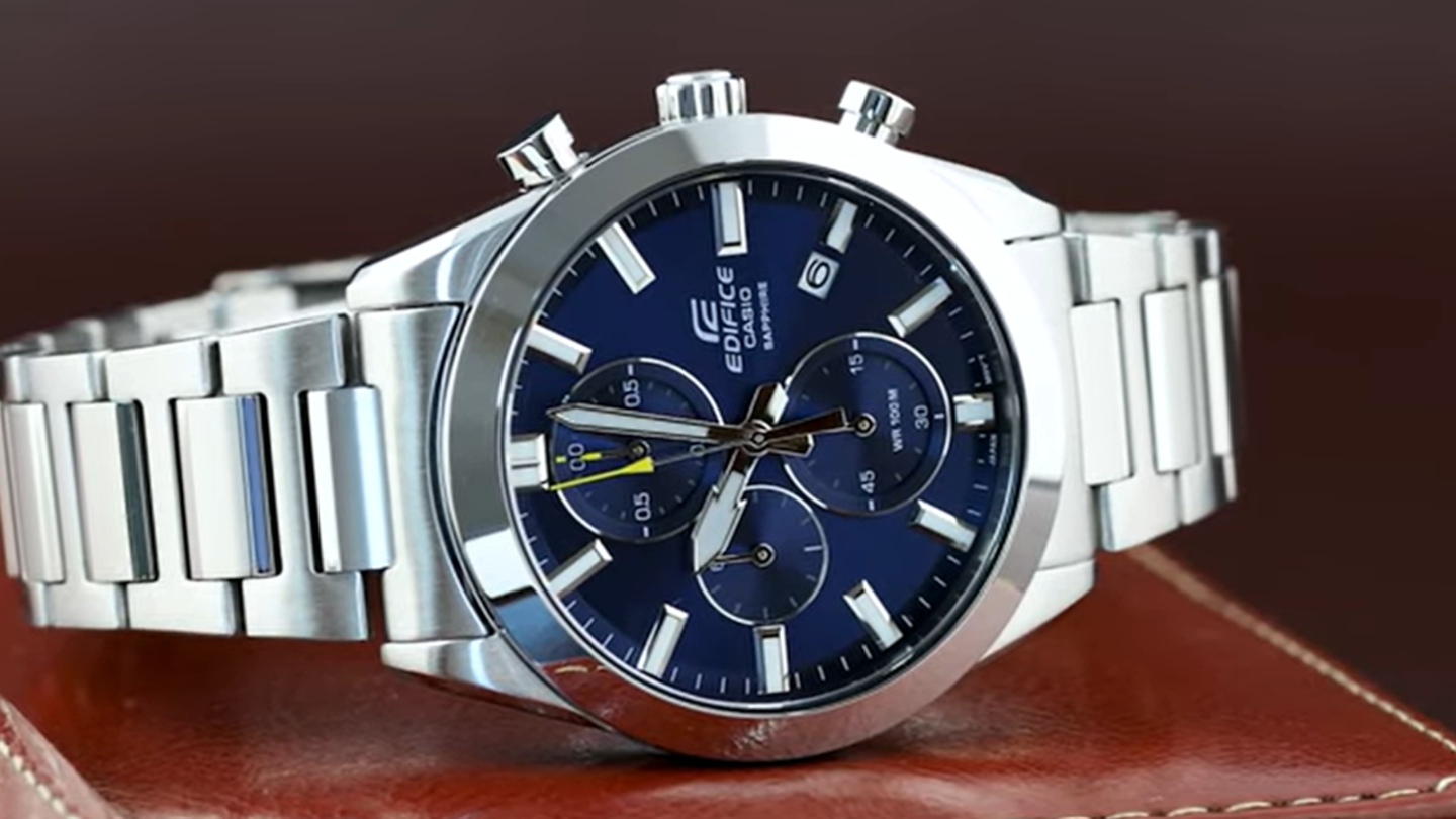 Este Casio de acero y zafiro lo tiene todo: elegancia, precisión y un descuento interesante en Amazon