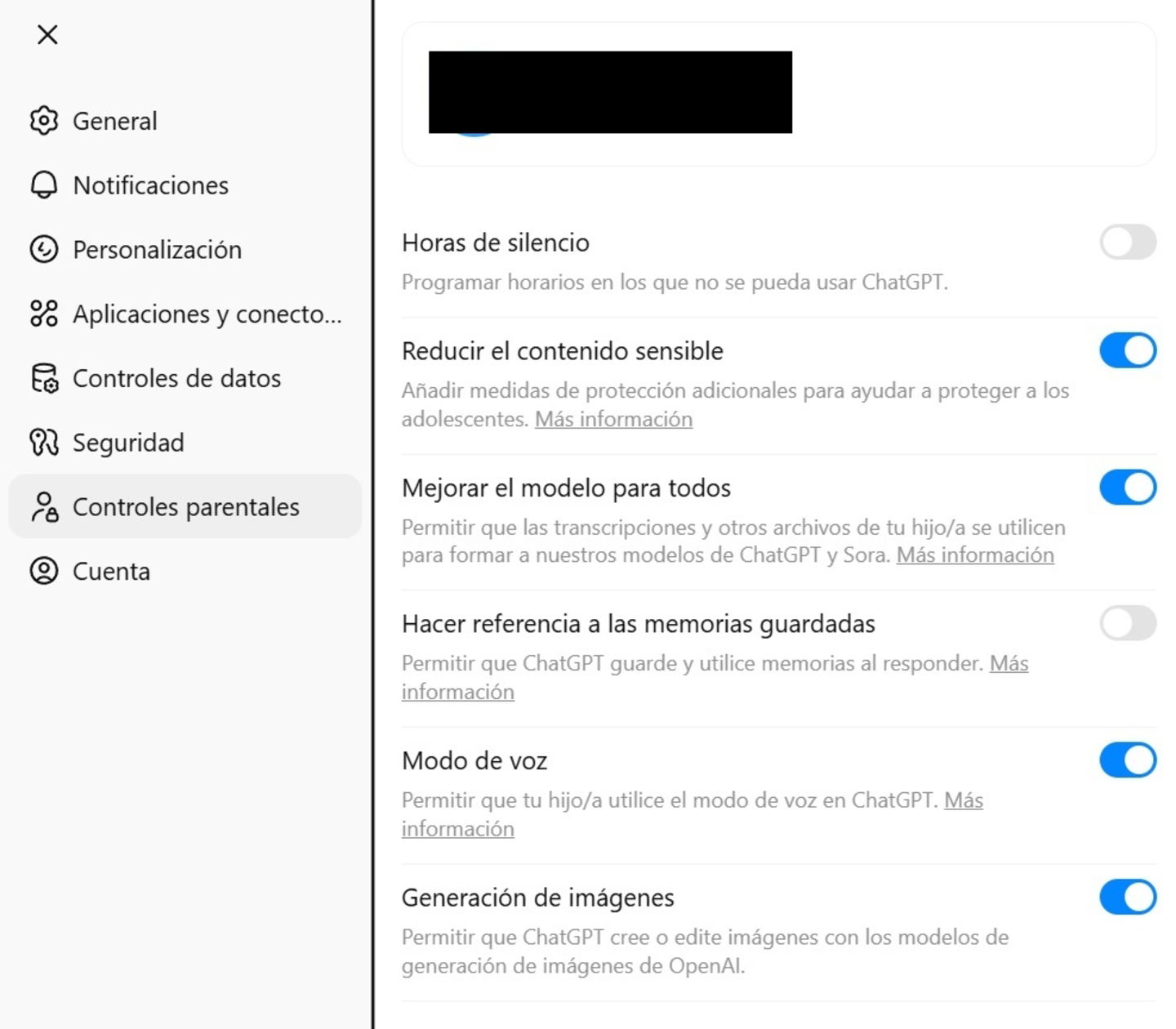 Control parental en ChatGPT: cómo configurarlo paso a paso y proteger a tus hijos