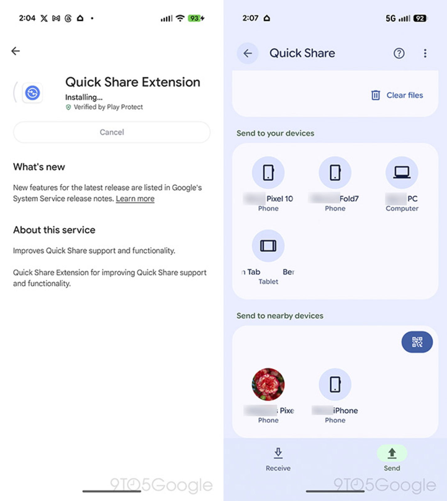 Cómo activar la compatibilidad con AirDrop en tu Pixel