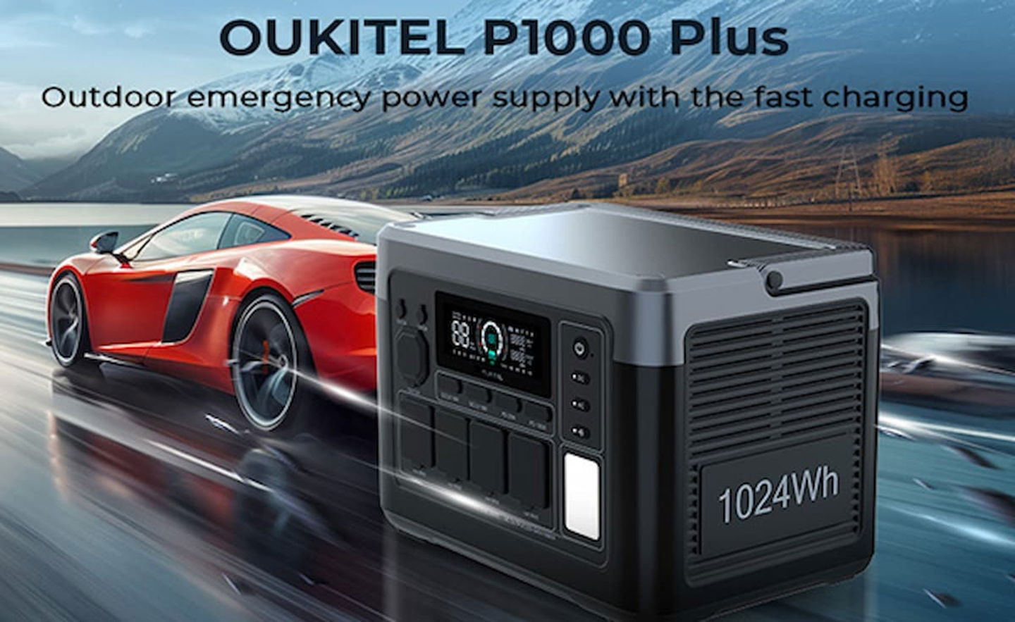 Esta estación de energía de OUKITEL tiene carga rápida y muchas otras funciones interesantes