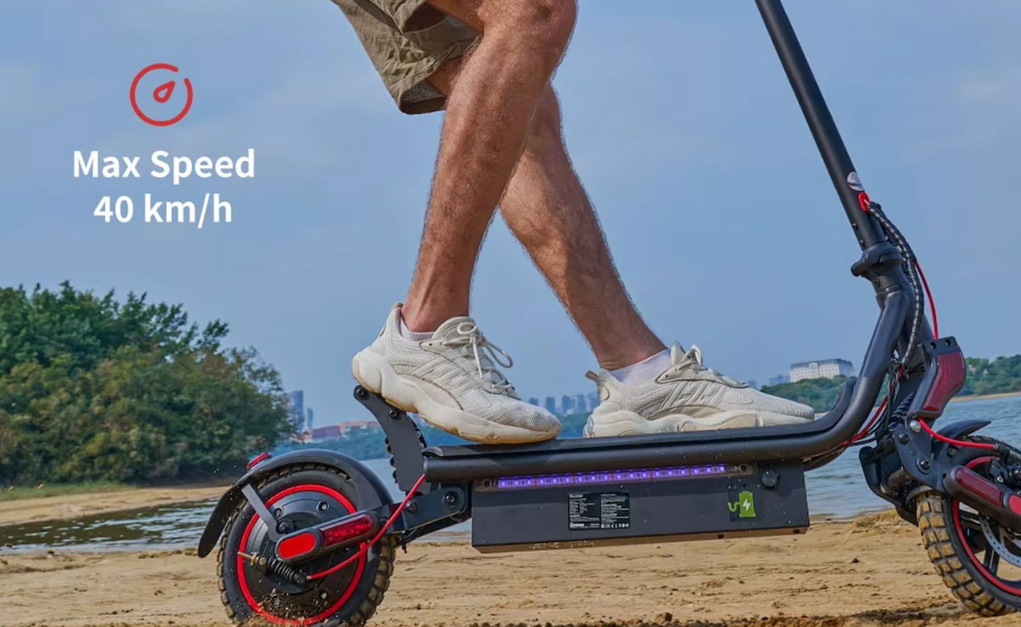 Este patinete eléctrico es barato, pero tiene toda la potencia y funciones que necesitas