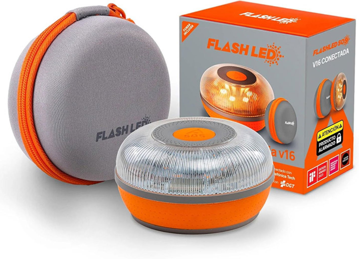 FlashLED SOS resistente y fácil de usar