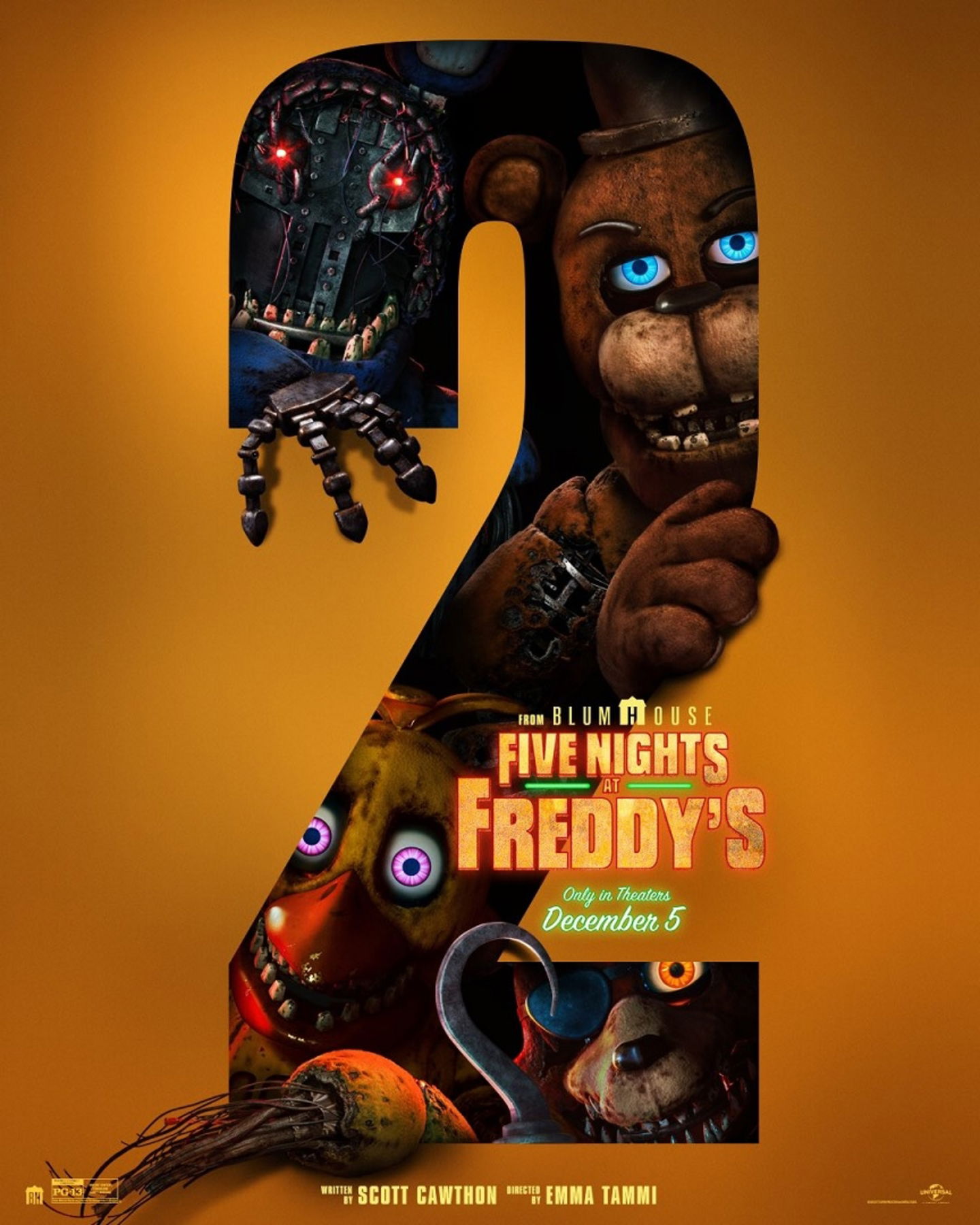 fnaf 2 póster