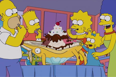 La colaboración de 'Los Simpson' con 'Fortnite' va más allá: nuevo gag del sofá con fatal resultado para Peely