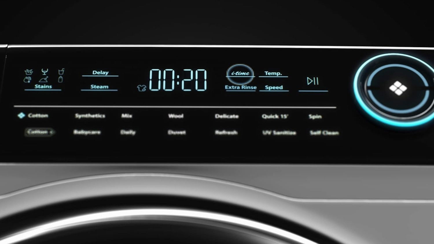 Haier I-Pro Series 7 panel