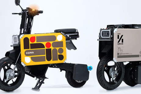 La quieres, y lo sabes: la moto eléctrica plegable del tamaño de una maleta de cabina