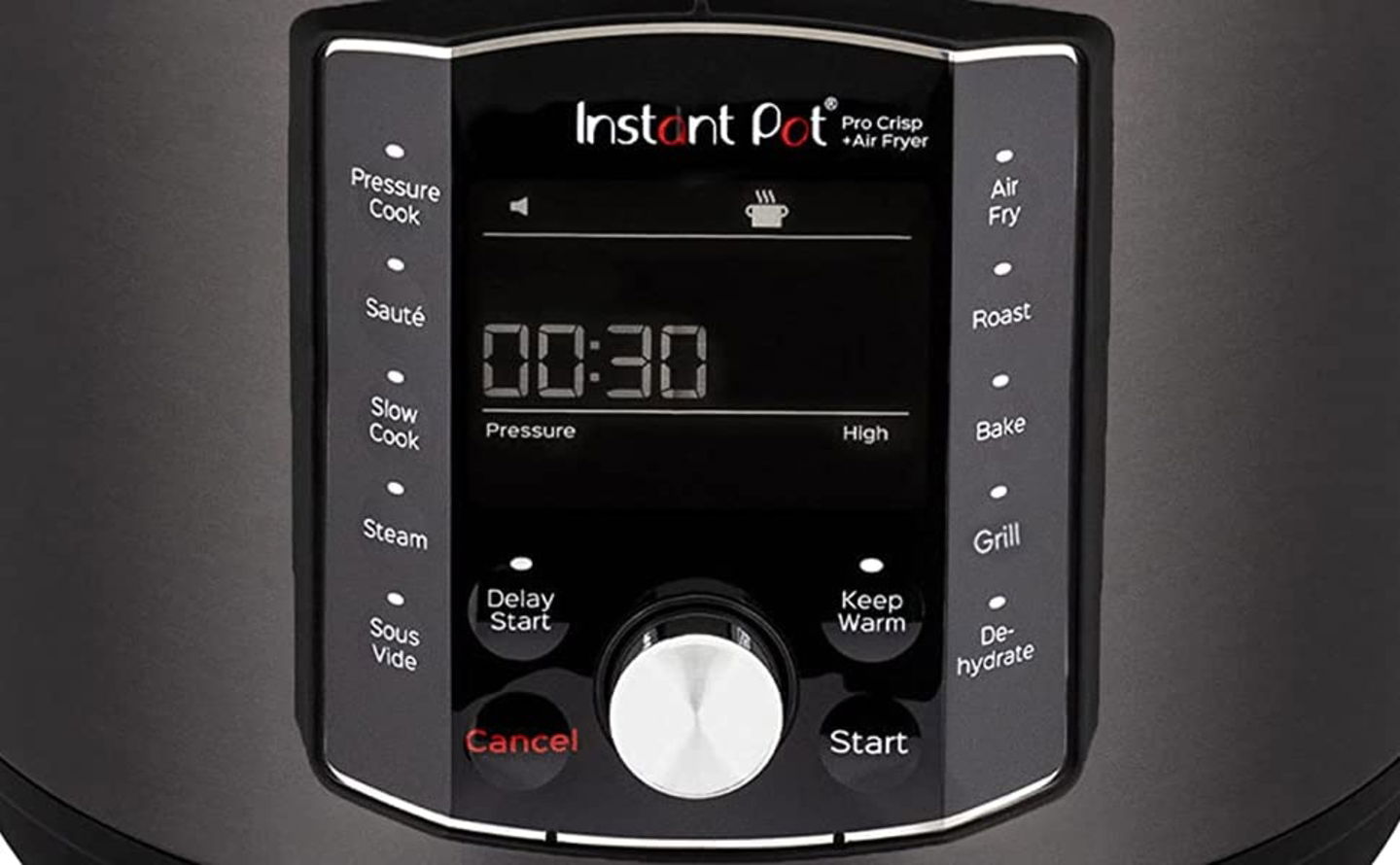 Instant Pot Pro Crisp panel