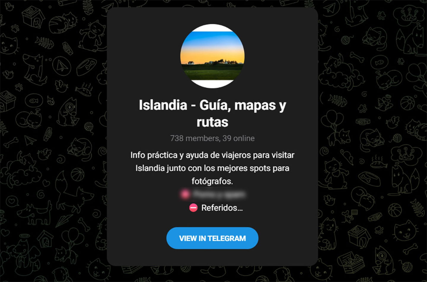 Islandia Guia mapas y rutas Grupo de Telegram