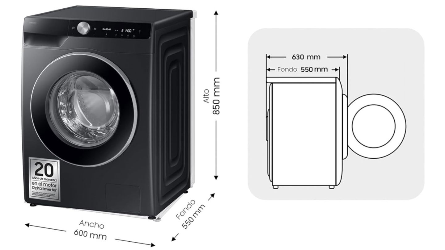 Samsung pone en marcha sus ofertas de Black Friday: esta lavadora te sale 310 euros más barata
