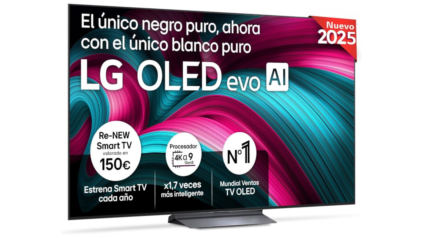 El combo del año, con más de 1500 euros de descuento: una LG OLED evo impresionante de 65 pulgadas junto a una barra de sonido de 300W de potencia
