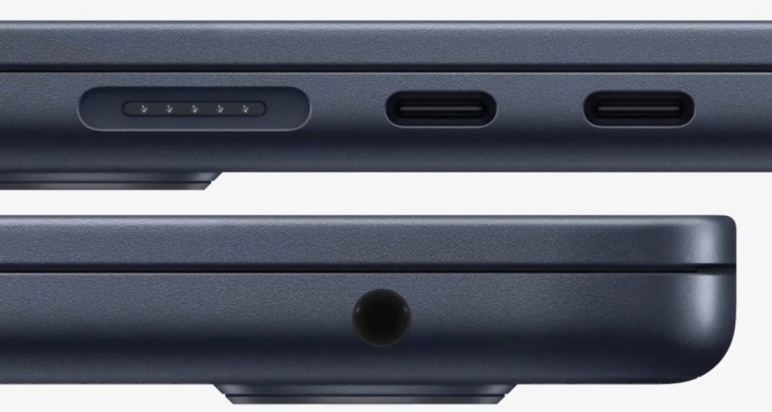 MacBook Air M4 15 puertos