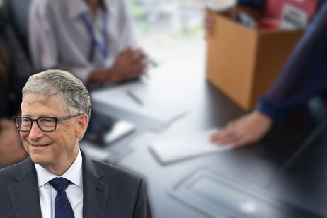 Bill Gates, fundador de Microsoft, condena a muerte al trabajo: "La IA se ocupará del resto"