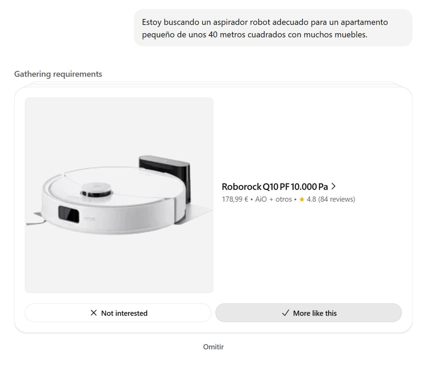 OpenAI Shopping Research: así es el cuestionario al usuario