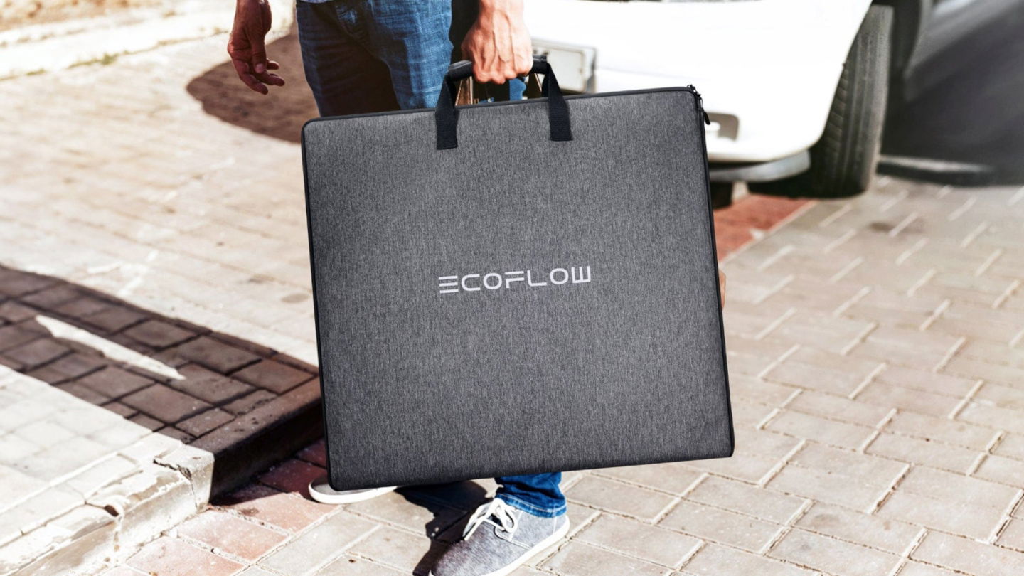 Chollo Black Friday: panel solar portátil, resistente y listo para llevar a cualquier lado