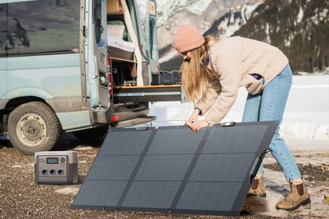 Chollo Black Friday: panel solar portátil, resistente y listo para llevar a cualquier lado Chollo Black Friday: panel solar portátil, resistente y listo para llevar a cualquier lado