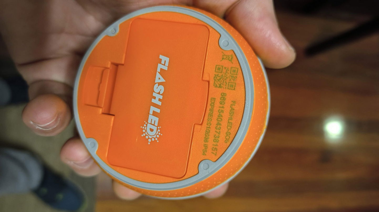 Paso 1 escanea el código QR de la baliza