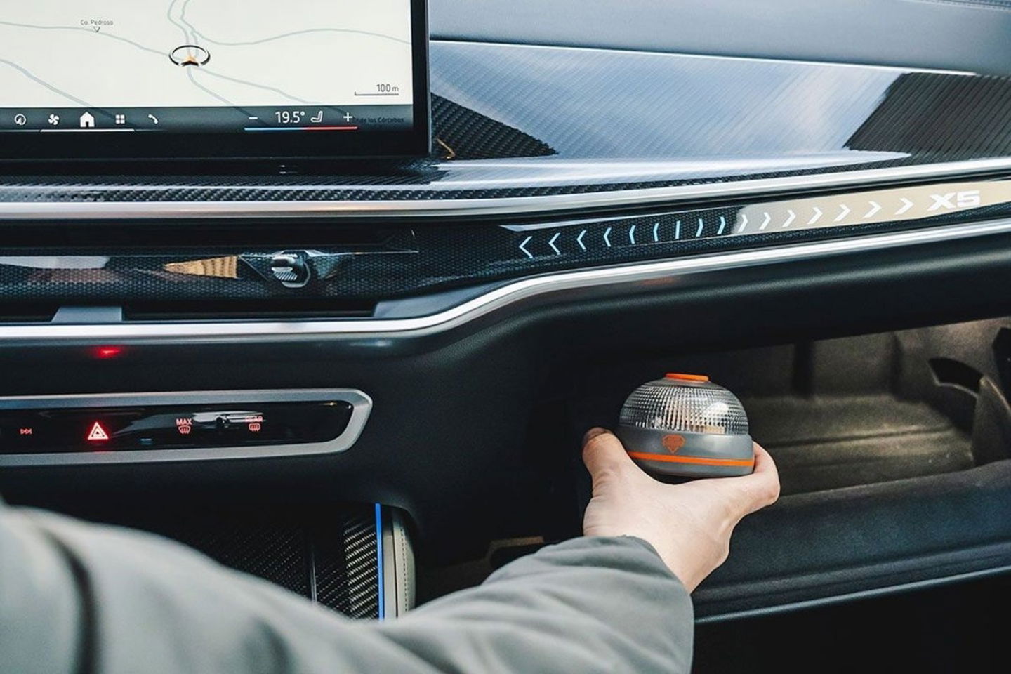 Paso 1 localiza tu baliza V16